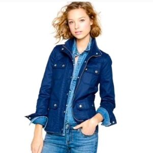 J. Crew‎ Downtown Field Blue Jacket